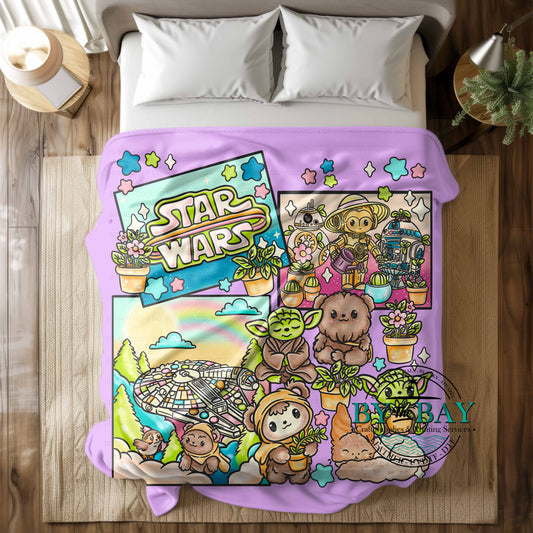 SW Purple Squish Blankets