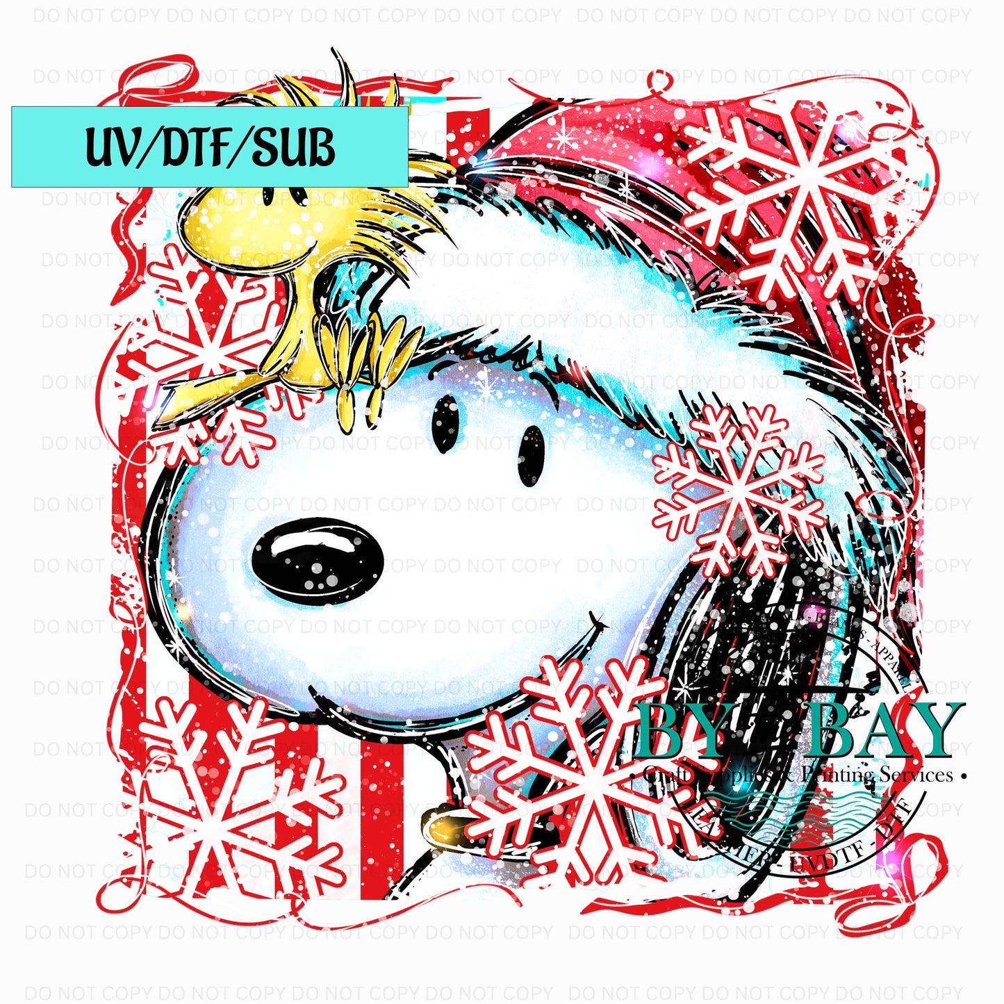 S & W Stripes UV/DTF/SUB Print