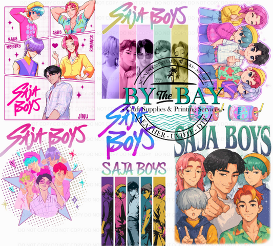 Sboys  Pre-designed 50cm DTF Gang Sheet