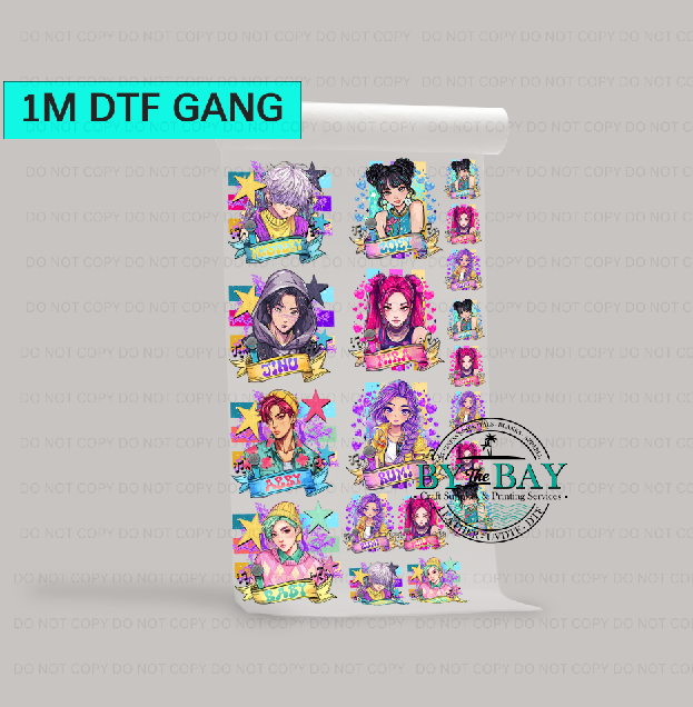 KP & SB Pre-designed 1m DTF Gang Sheet