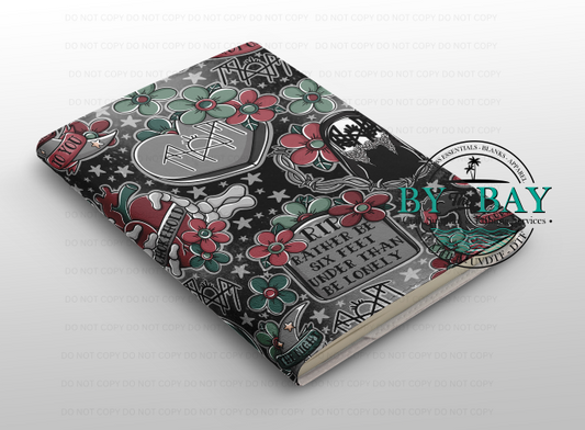 Tattoo Token Charcoal (Ready made & DIY Notepad options available)