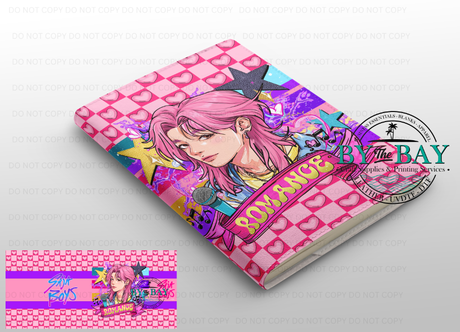 Romance Hearts  (Ready made & DIY Notepad options available)