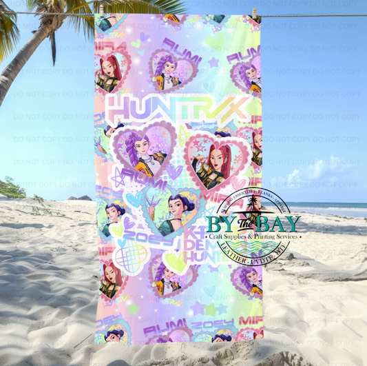 Hunters Heart Beach Towel