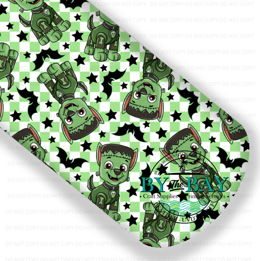 Frankenstein Patrol Green Check