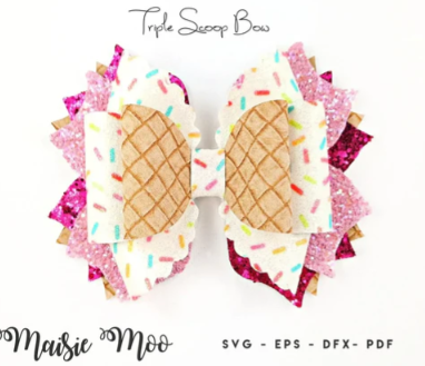 Triple Scoop Bow