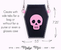 Coffin Flex Frame Purse