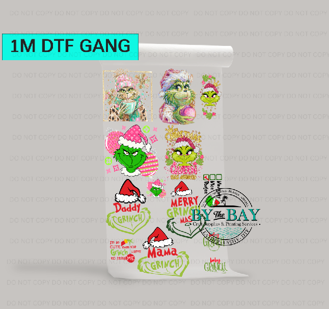 Mean Guy 1 Pre-designed 1m DTF Gang Sheet