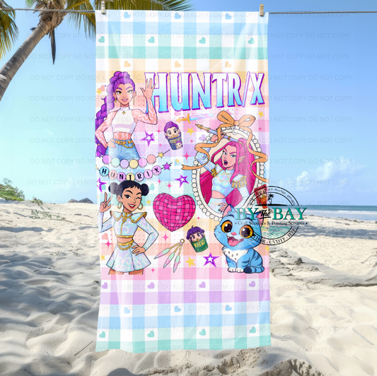 HTrax 2 Beach Towel