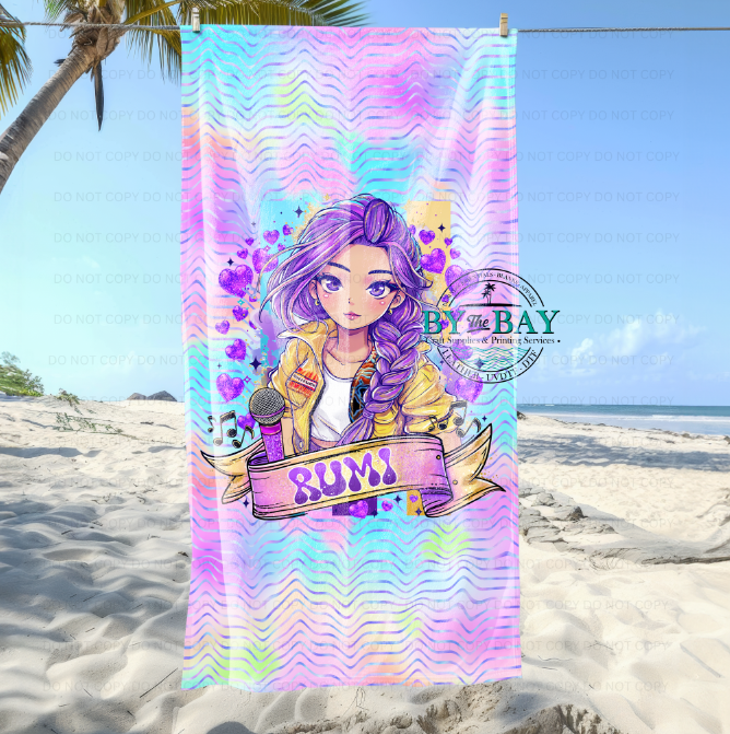 R Hunter Beach Towel