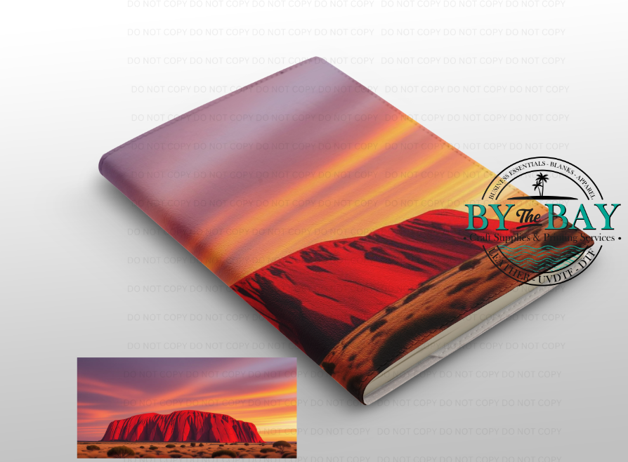 Uluru (Ready made & DIY Notepad options available)