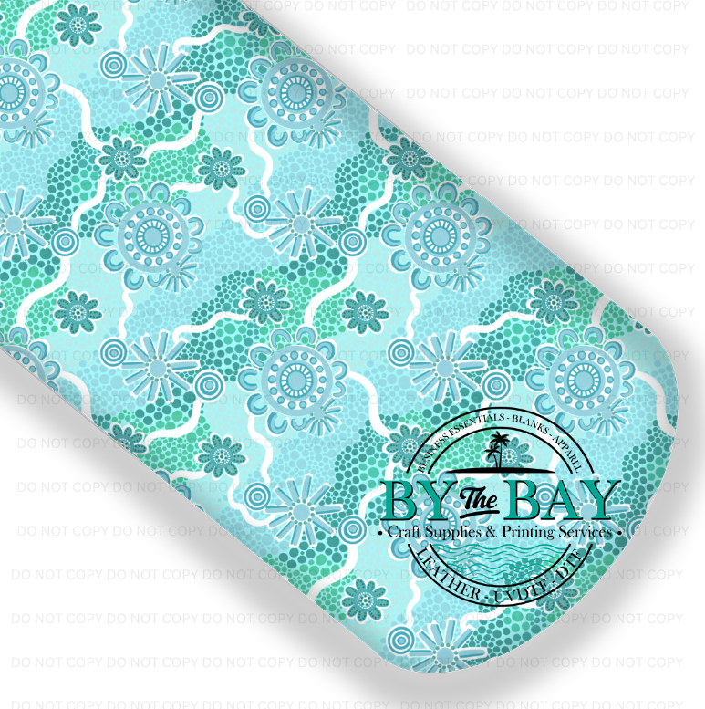 HDs Aboriginal Blue Teal