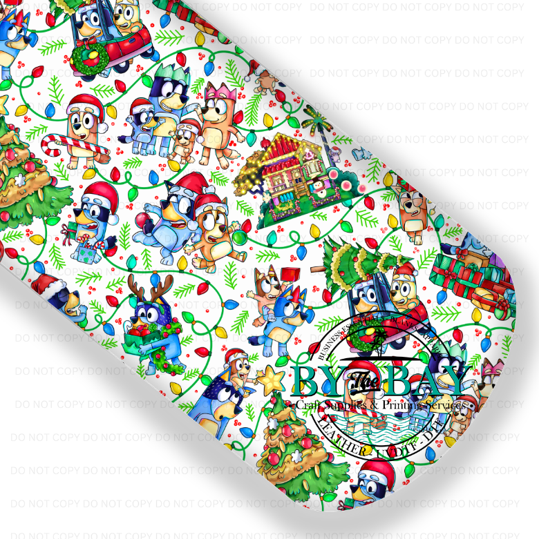 Blue Dog Christmas Main 4  (Various Colourways)