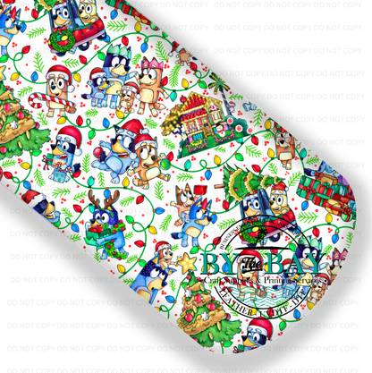 Blue Dog Christmas Main 4  (Various Colourways)