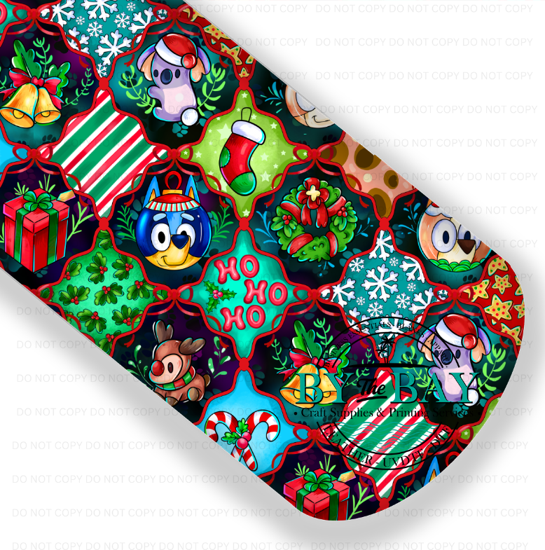 Blue Dog Christmas Coord 3  (Various Colourways)