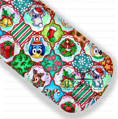 Blue Dog Christmas Coord 3  (Various Colourways)