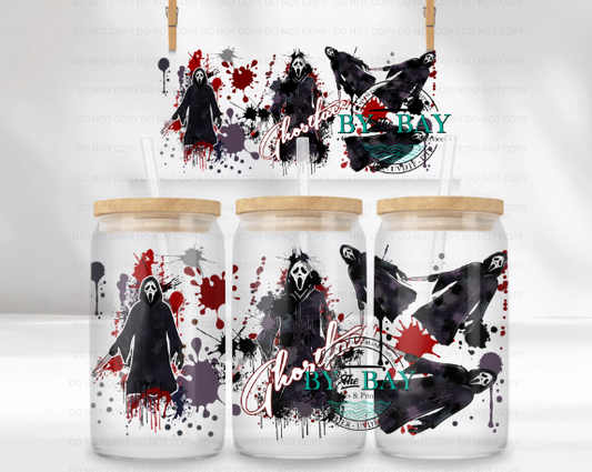 G Face Splatter  16oz UVDTF Wrap