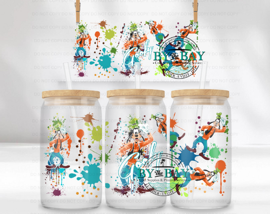 Goofball Splatter  16oz UVDTF Wrap