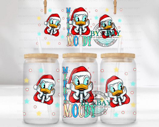 Merry but Moody 16oz UVDTF Wrap