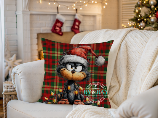 Tartan Funny Cat 2 Sub Print (Various Sizes)