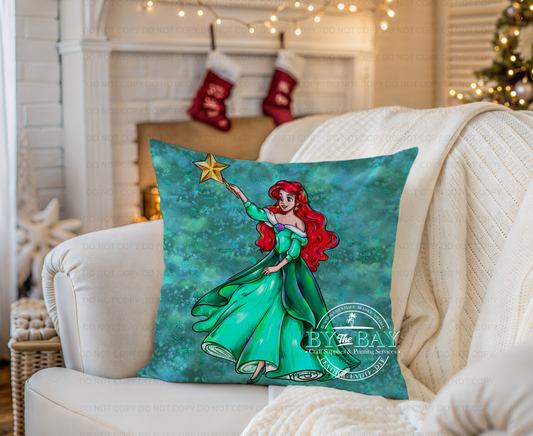Princess Mermaid Xmas Sub Print (Various Sizes)