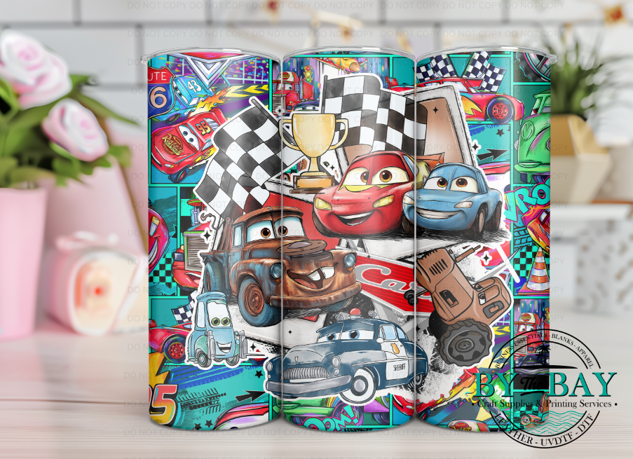 Cars Cartoon Sub Print (Various Sizes)