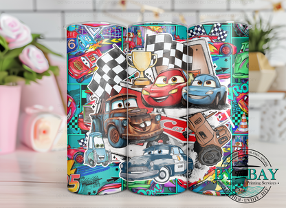 Cars Cartoon Sub Print (Various Sizes)