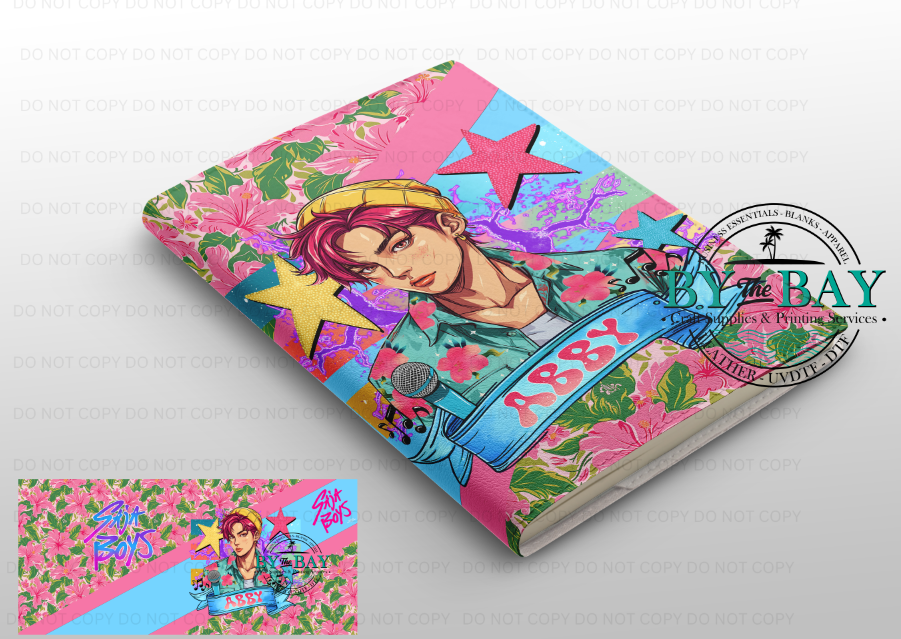 Abby Floral  (Ready made & DIY Notepad options available)