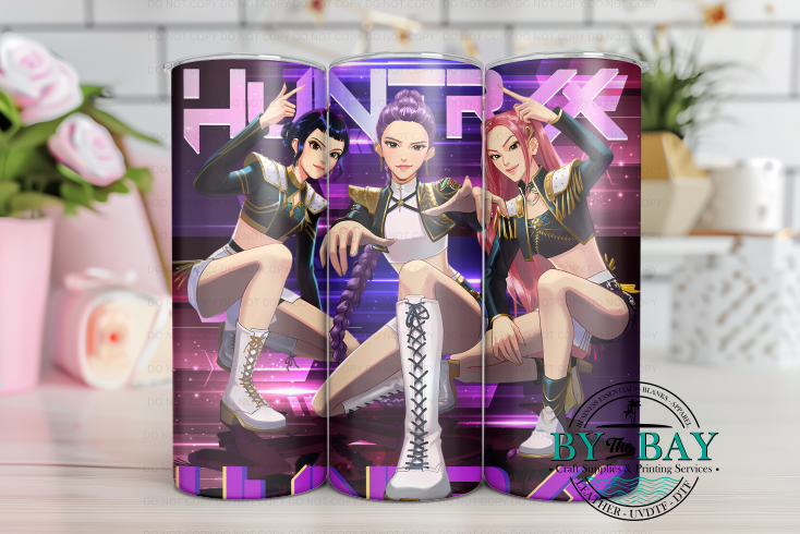 DHunters Pre-designed 1.5m Sublimation 20oz Gang Sheet