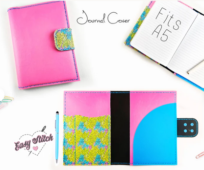 Just Breathe Maisie Moo A5 Journal Cover (Cut/Sew/Glue) DIY & Ready Made