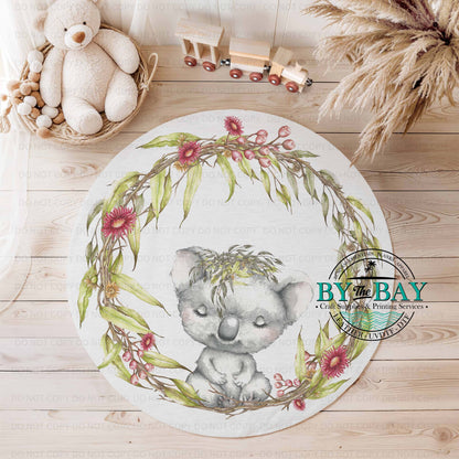 Personalised Sleepy Koala Playmat (Various Sizes)