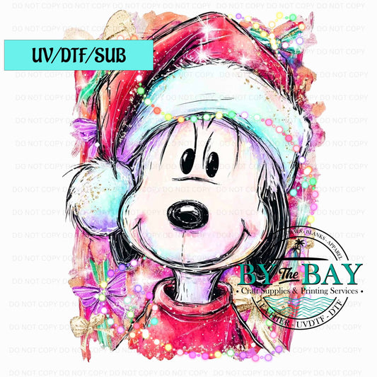 Snoop Xmas UV/DTF/SUB Print