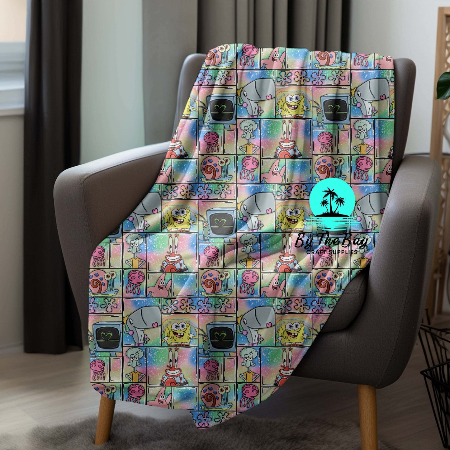 Sponge Ombre Blanket