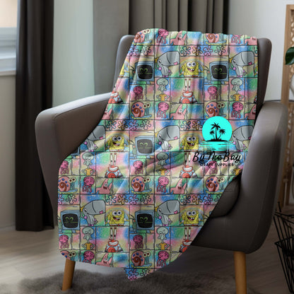 Sponge Ombre Blanket