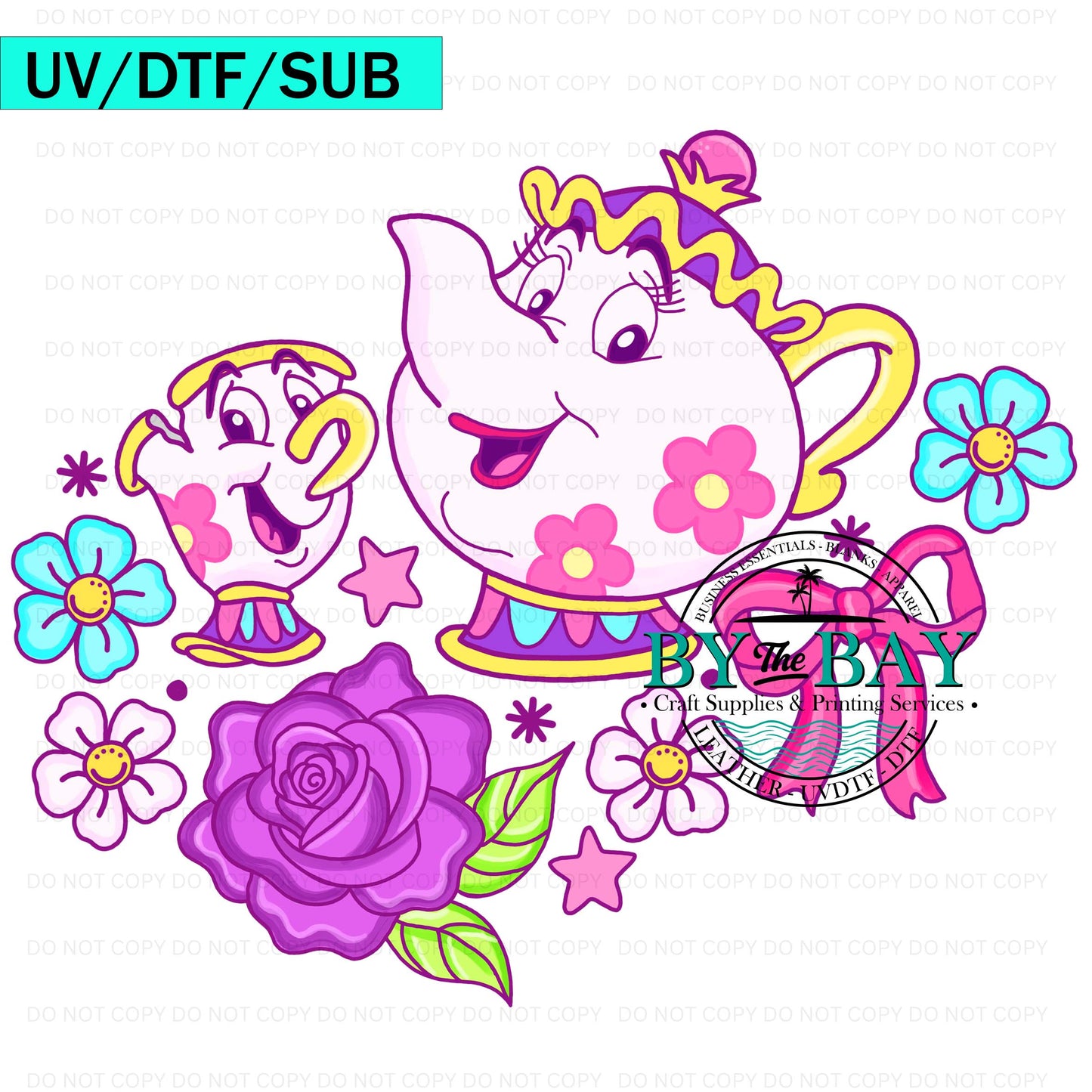 Teapots UVDTF/DTF/SUB
