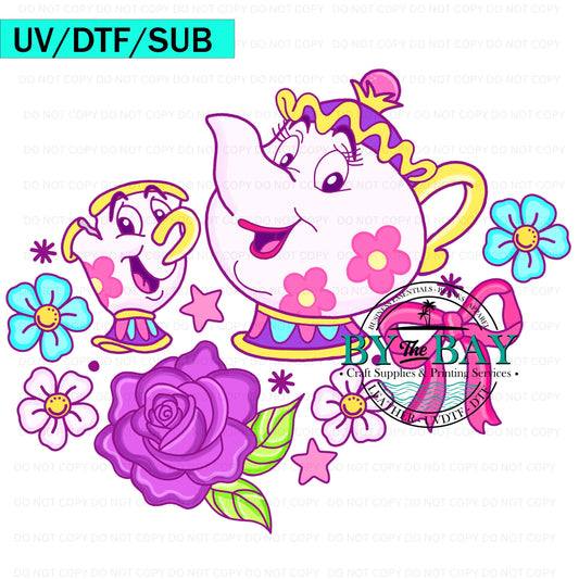 Teapots UVDTF/DTF/SUB