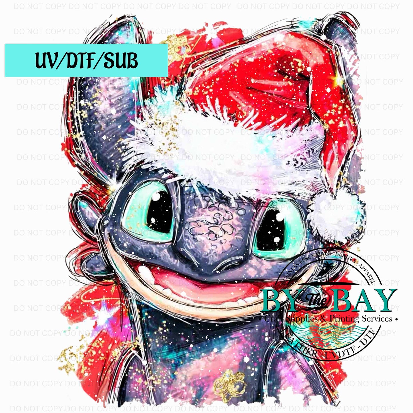 Tooth less Xmas UV/DTF/SUB Print