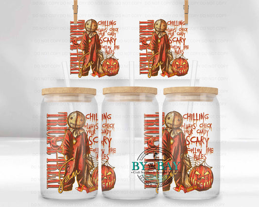 Trick or Treat 16oz UVDTF Wrap