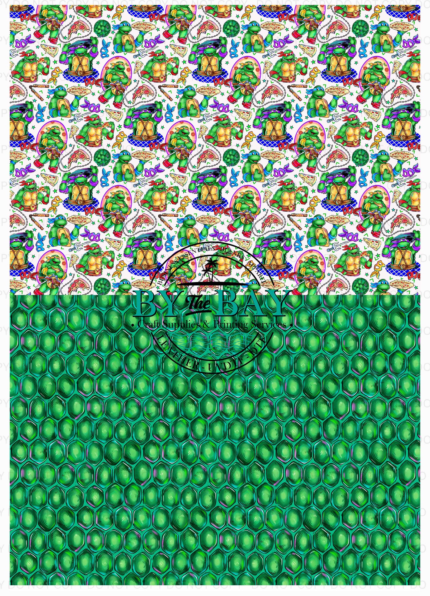 Turtles A4 Split Design Sheet