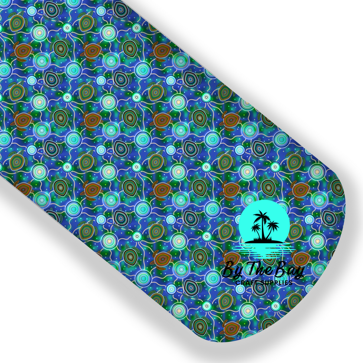 Circle Turtles Faux Leatherette