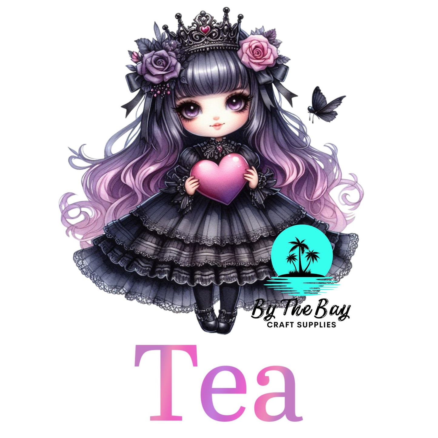 Goth Princess Tea/Coffee/Sugar/Milo/Hot Choc UV decal