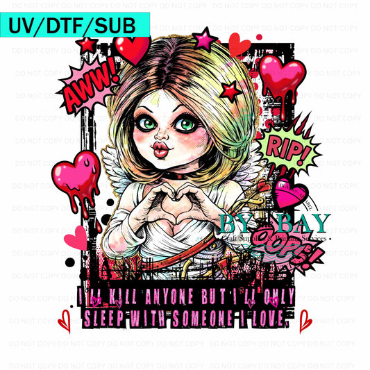 Valentine Tiff UV/DTF/SUB Print