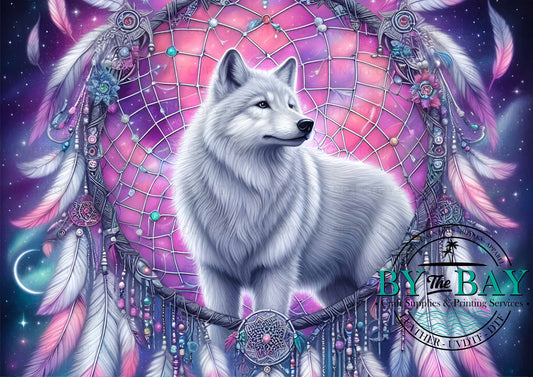 Wolf Dreamcatcher 2 Bag Panel