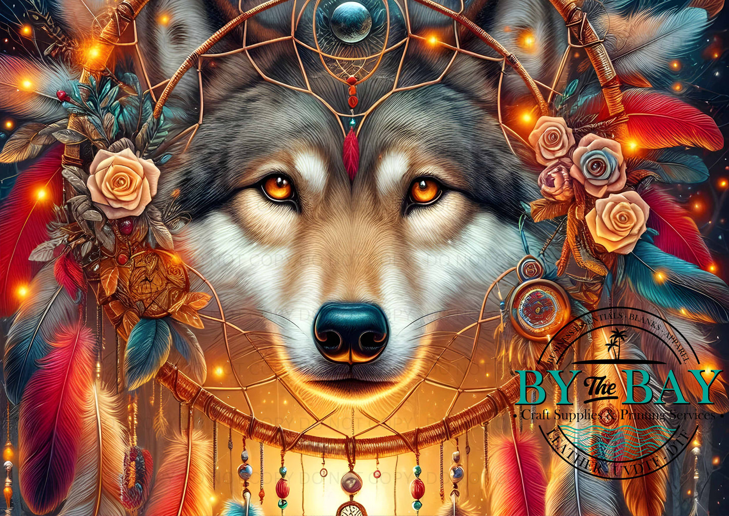 Wolf Spirit Bag Panel