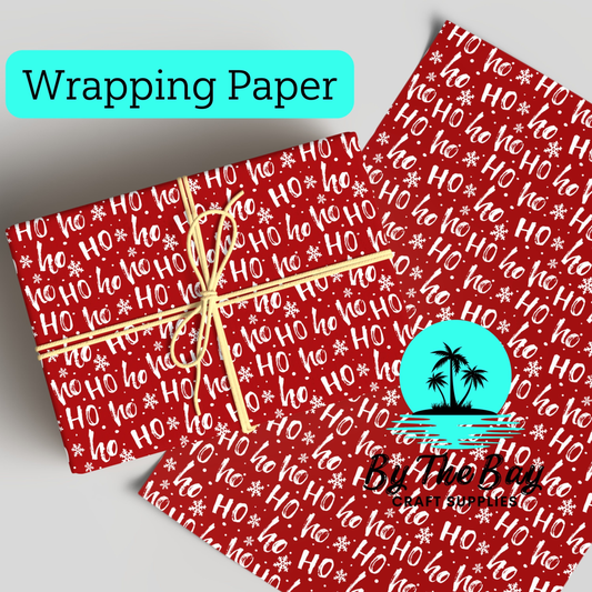 HO, HO, HO Wrapping Paper