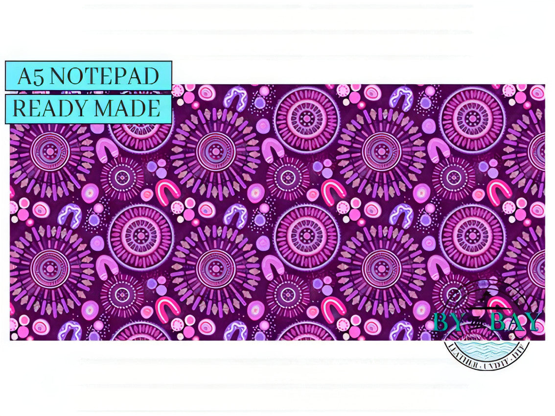 HDs Yarning Magenta - Ready made notepad Cover (Notepad & pocket options available)