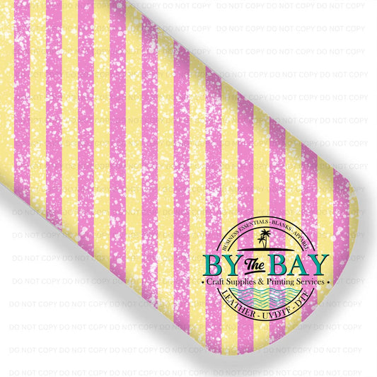 Yellow Pink Stripes