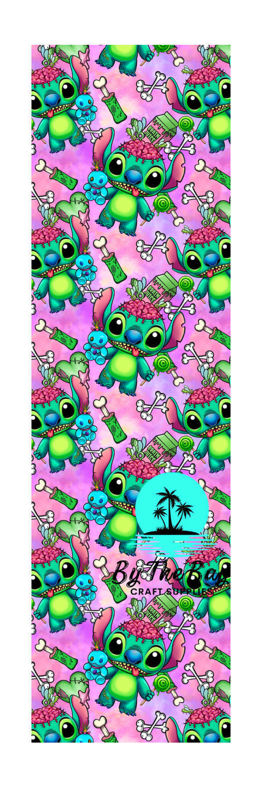 Zombie Blue guy purple Bookmark Decal