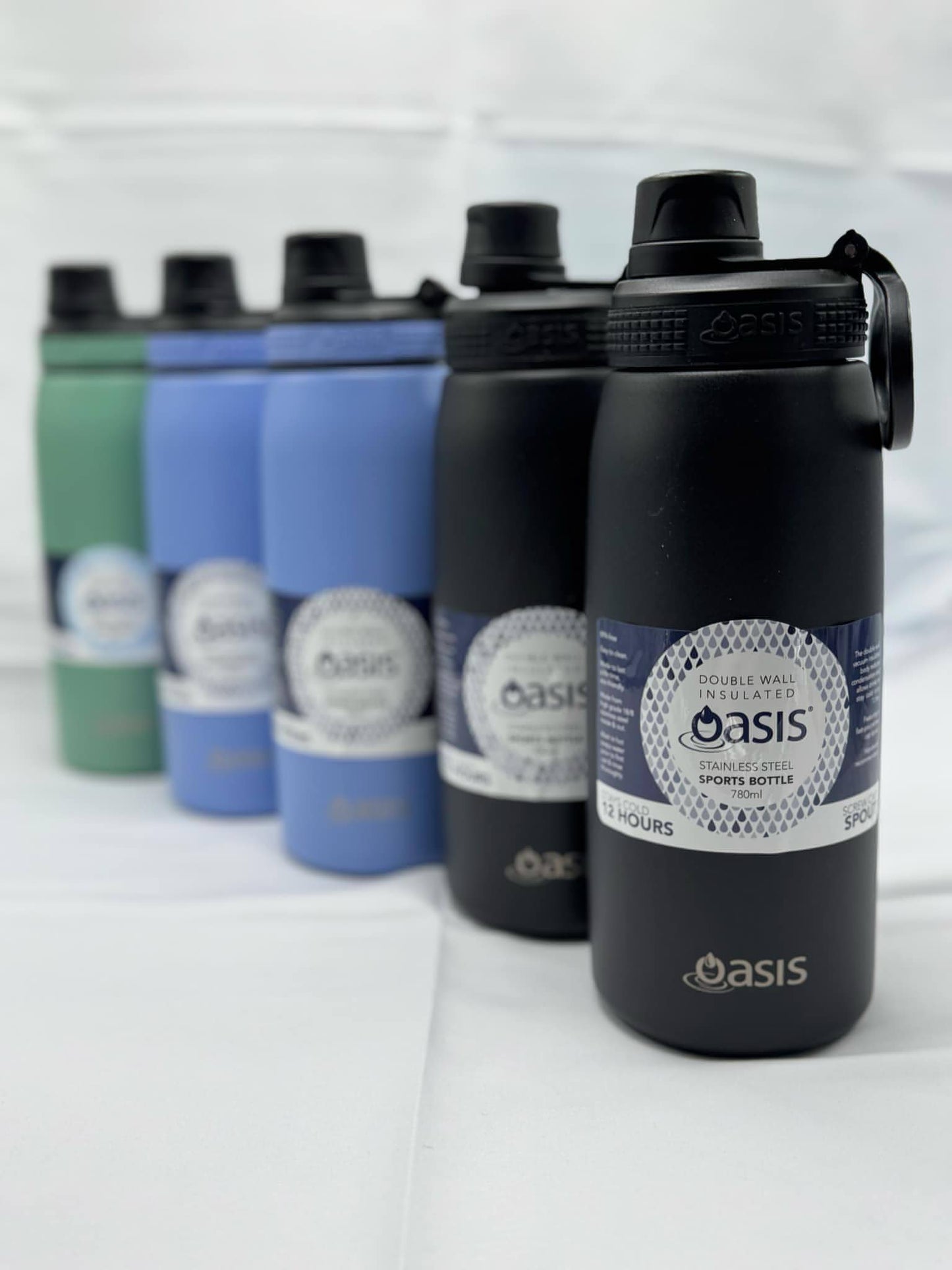 Stainless sports bottle