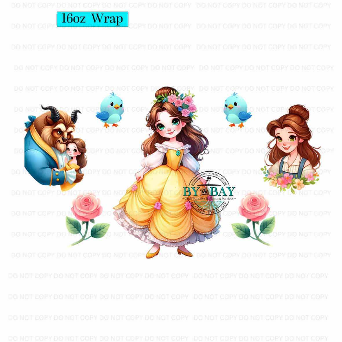 Princess B 16oz Wrap