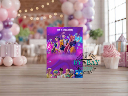 KP 1 Birthday Invite (Digital Download only)
